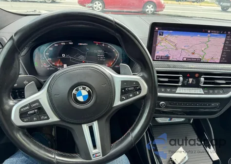 2022 BMW X4 M40I from USA, damaged, VIN 5UX43DT01N9J61857